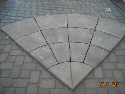 Circle patio pack available (1/4 shown)